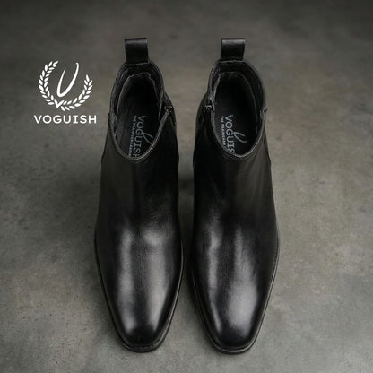 Leather Chelsea Boot  for Men's - 1021 - Product View